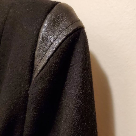 Bebe Black Coat Size Medium - Picture 9 of 14